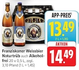 Weissbier Naturtrüb Angebote von Franziskaner bei EDEKA Koblenz für 13,49 €