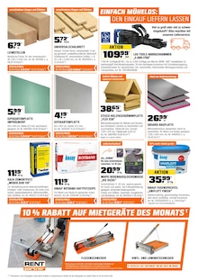 Fliesen Angebot im OBI Prospekt, gültig von 01.03.2026 bis 31.03.2026 Fliesen Angebot im aktuellen OBI Prospekt auf Seite 19