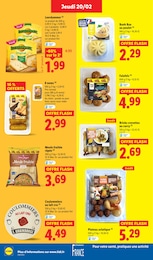 Offre Fromage râpé dans le catalogue Lidl du moment à la page 20