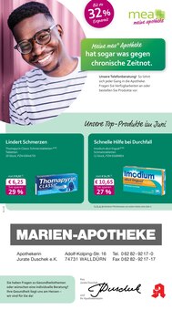 Aktueller mea - meine apotheke Prospekt (Walldürn, 4 Seiten zum blättern mea - meine apotheke Prospekt Unsere Juni-Angebote mit 4 Seiten