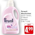 Waschmittel Angebote von Perwoll bei E center Tübingen für 4,99 €