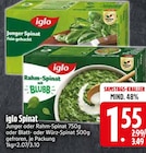 Spinat im EDEKA Prospekt Spinat von iglo im aktuellen EDEKA Prospekt für 1,55 €
