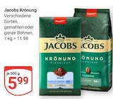 Krönung im Angebot bei GLOBUS in Pulheim Krönung Angebote von Jacobs bei GLOBUS Pulheim für 5,99 €