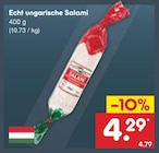 Echt ungarische Salami im aktuellen Netto Marken-Discount Prospekt