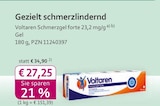 mea - meine apotheke - Schmerzgel forte 23,2 mg/g Angebot im Prospekt Schmerzgel forte 23,2 mg/g bei mea - meine apotheke im Prospekt "" für 27,25 €