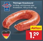 Thüringer Knackwurst Angebote von Wolf bei Netto Marken-Discount Hof für 1,29 €