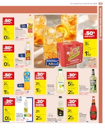 Prix et réduction Tropicana dans le prospectus Carrefour en cours Offre Tropicana dans le catalogue Carrefour du moment à la page 61