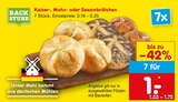 Aktuelles Kaiserbrötchen Angebot bei Netto Marken-Discount in Mannheim ab 1,00 €