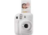 INSTAX mini 12 Sofortbildkamera, Clay White von FUJIFILM im aktuellen MediaMarkt Saturn Prospekt