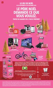 Prospectus Intermarché Express de la semaine "30€ OFFERTS EN BONS D'ACHAT SUR LE RAYON ALCOOLS" avec 16 pages, valide du 23/12/2025 au 31/12/2025 pour Marseille et alentours