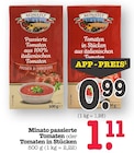 Passierte Tomaten im Angebot bei E center in Dreieich Passierte Tomaten Angebote von Minato bei E center Dreieich für 0,99 €
