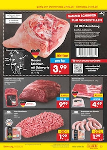 Bratwurst im Netto Marken-Discount Prospekt "Aktuelle Angebote" mit 65 Seiten (Hildesheim)