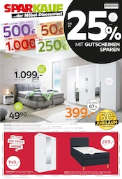 Aktueller Sparkauf Prospekt mit Kleiderschrank, "Küchenaktion Fix & Fertig", Seite 1