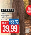 Damen-Jogginghose-Leo im Angebot bei Kaufhaus Stolz in Neubrandenburg Damen-Jogginghose-Leo Angebote von JETTE bei Kaufhaus Stolz Neubrandenburg für 39,99 €