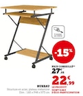 Promo Bureau à 22,99 € dans le catalogue Super U à Joinville