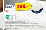 TASCHENFEDERKERN-MATRATZE Angebote von BeCo bei Höffner Weinheim für 299,00 €