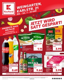 Kaufland Prospekt für Baindt mit 44 Seiten Kaufland Prospekt für Baindt: Aktuelle Angebote, 44 Seiten, 04.08.2022 - 10.08.2022