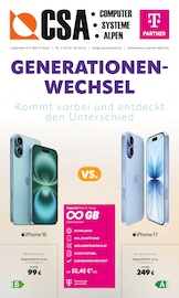 Aktueller CSA Computer Elektromärkte Prospekt in Kamp-Lintfort und Umgebung, "GENERATIONEN-WECHSEL" mit 8 Seiten, 20.11.2025 - 04.12.2025