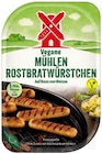 Vegane Mühlen Rostbratwürstchen von Rügenwalder im aktuellen REWE Prospekt für 2,49 €