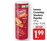 Crunchips Stackers Paprika Angebote von Lorenz bei E center Hofheim für 1,99 €
