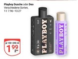 Dusche im Angebot bei GLOBUS in Speyer Dusche Angebote von Playboy bei GLOBUS Speyer für 1,99 €