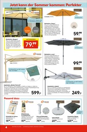 Sonnenschirmständer Angebot im aktuellen Hellweg Prospekt auf Seite 4