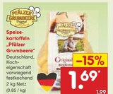 Speisekartoffeln Angebote von Pfälzer Grumbeere bei Netto Marken-Discount Niederkassel für 1,69 €