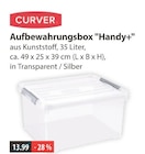 Aufbewahrungsbox Handy+ im V-Markt Prospekt Aufbewahrungsbox Handy+ von Curver im aktuellen V-Markt Prospekt für 13,99 €