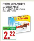 Milch-Schnitte oder Kinder Pingui Angebote von Ferrero bei Marktkauf Rheda-Wiedenbrück für 2,22 €