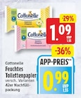 Feuchtes Toilettenpapier von Cottonelle für 0,99 € bei EDEKA im Angebot Feuchtes Toilettenpapier von Cottonelle im aktuellen EDEKA Prospekt