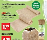 Jute-Winterschutzmatte Angebote bei Thomas Philipps Tübingen für 1,99 €