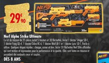 Nerf Alpha Strike Ultimate - Carrefour à Courbevoie Nerf Alpha Strike Ultimate en promo chez Carrefour Courbevoie à 29,90 €
