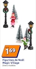 Figurines de Noël - Magic Village en promo chez Action Laon à 1,69 €