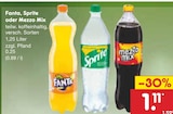 Aktuelles Fanta, Sprite oder Mezzo Mix Angebot bei Netto Marken-Discount in Ahaus ab 1,11 €