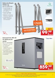 Solaranlage Angebot & Preis im aktuellen Netto Marken-Discount Prospekt Solaranlage Angebot im aktuellen Netto Marken-Discount Prospekt auf Seite 7