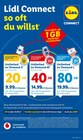 Unlimited on Demand S im Angebot bei Lidl in Bietigheim-Bissingen Unlimited on Demand S Angebote von Lidl Connect bei Lidl Bietigheim-Bissingen für 9,99 €