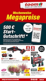 toom Baumarkt Prospekt: "Respekt, wer's selber macht.", 12 Seiten, 13.09.2025 - 19.09.2025