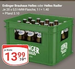Brauhäus Helles Angebote von Erdinger bei GLOBUS Salzgitter für 13,99 €