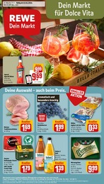REWE Prospekt "Dein Markt" für Rostock, 26 Seiten, 22.04.2024 - 27.04.2024