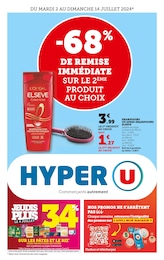 Catalogue Supermarchés Hyper U en cours à Lamairé et alentours, Hyper U, 1 page, 02/07/2024 - 14/07/2024