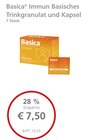 Basica Immun Basisches Trinkgranulat und Kapsel bei LINDA im Löffingen Prospekt für 7,50 €