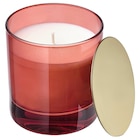 Duftkerzen im IKEA Prospekt Duftkerze im Glas mit Deckel Orange und Gewürznelke/rot von VINTERFINT im aktuellen IKEA Prospekt für 6,99 €