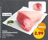 Penny-Markt - Frisches Schinkenhintereisbein Angebot im Prospekt Frisches Schinkenhintereisbein bei Penny-Markt im Prospekt "" für 2,99 €
