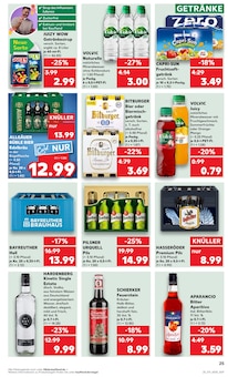 Volvic im Kaufland Prospekt "Aktuelle Angebote" mit 48 Seiten (Wismar)