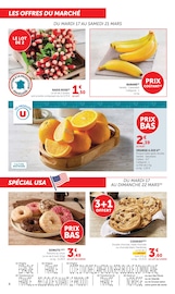 Alimentation en promo dans le catalogue U Express à la page 4