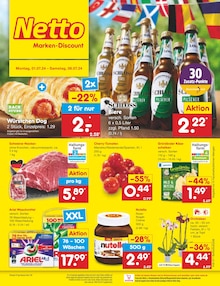 Aktueller Netto Marken-Discount Prospekt "Aktuelle Angebote" Seite 1 von 53 Seiten für Gelsenkirchen