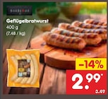 Aktuelles Geflügelbratwurst Angebot bei Netto Marken-Discount in Berlin ab 2,99 €