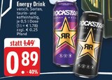 Aktuelle Rockstar Energy Angebote bei E center in Bielefeld Aktuelles Energy Drink Angebot bei E center in Bielefeld ab 0,89 €