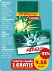 Einzelpreis Universal Pulver oder ARIEL Universal Pulver oder Pods Unstoppables Angebote von ARIEL bei Penny Stade für 9,58 €