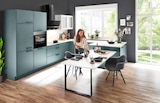 Küche Black Green Melaminharz von Nolte Küchen für 4.999,00 € bei Segmüller im Angebot Küche Black Green Melaminharz von Nolte Küchen im aktuellen Segmüller Prospekt